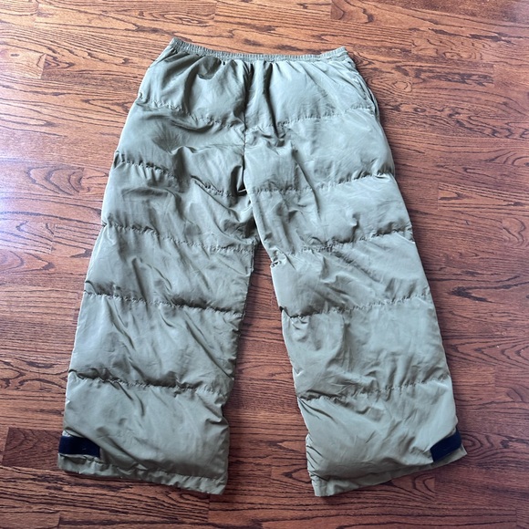 NWT FASHION NOVA Baggy Olive Puffer Pants Sz 3X - Picture 2 of 4